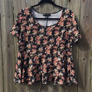Forever 21 Peplum Top
